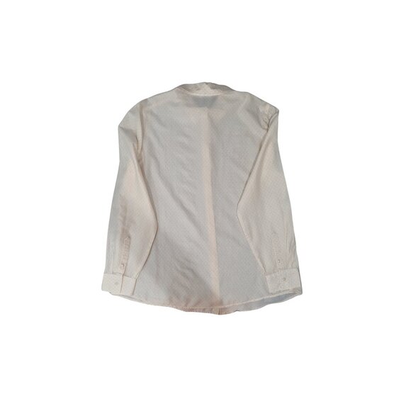 United Colors of Benetton Cream Long Sleeve Button Down Shirt Women’s XS/S Preow - Picture 3 of 4